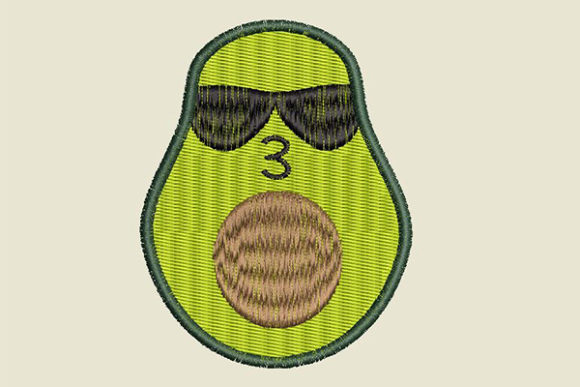 Avocado Kiss Embroidery Review