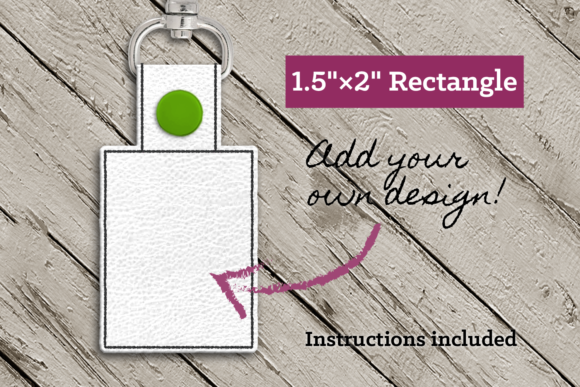 Blank Rectangle ITH Key Fob Review for Business Merchandise