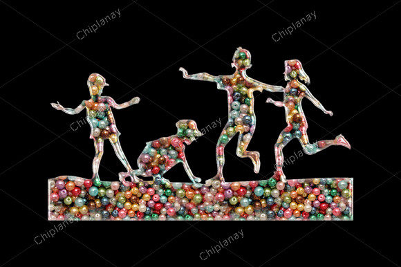 Children Kids Beads Colorful Embroidery Review