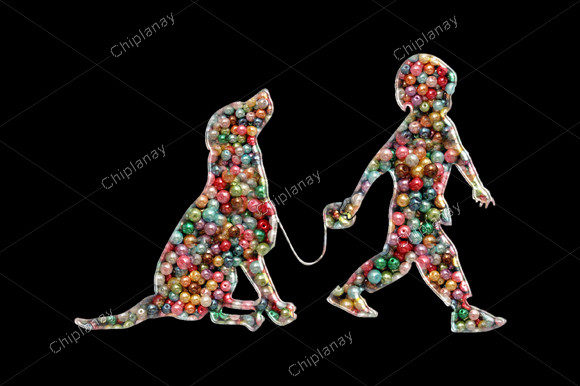 Dig Walker Boy Beads Colorful Embroidery Review