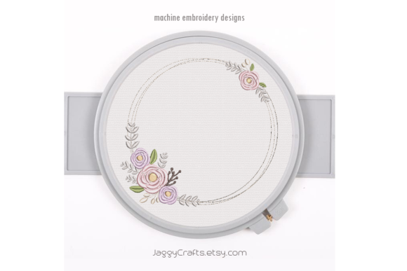 Floral Wreath with Roses Embroidery Review