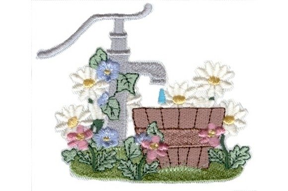 Garden Spigot Embroidery Design Review