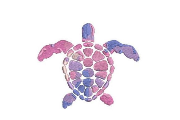 Hawaiian Tie Dye Sea Turtle Embroidery Review