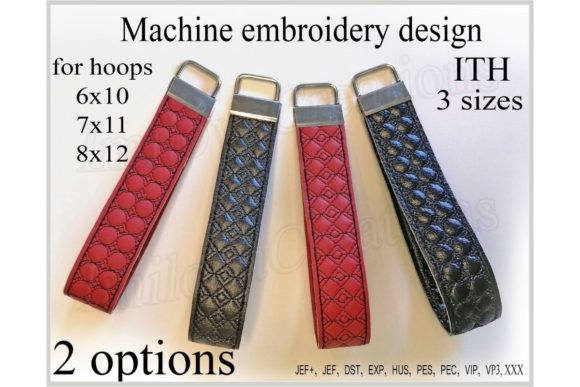 In the Hoop Wristlet Embroidery Review