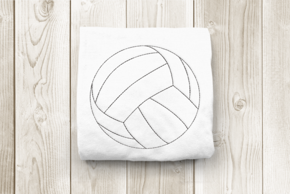 Linework Volleyball Embroidery Review