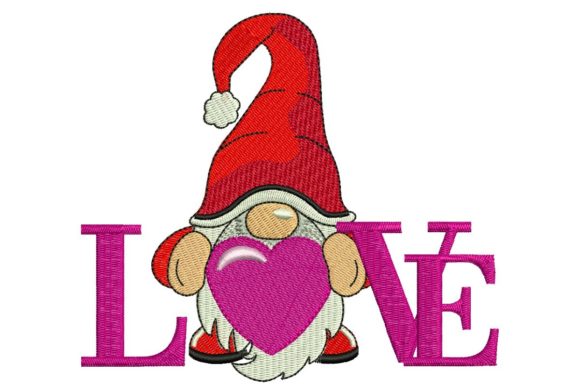 Love Gnome Embroidery Design Review