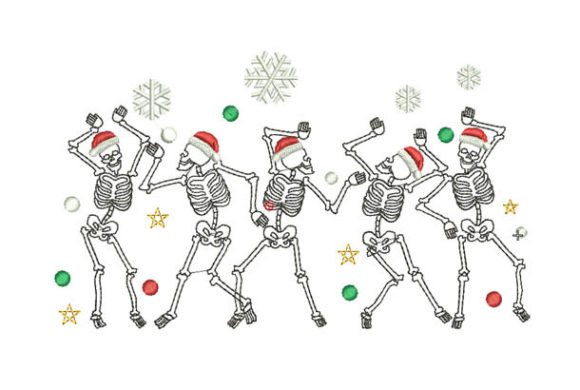 Merry Christmas Dancing Skeletons Review