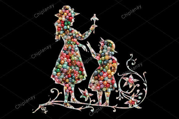 Mother Mom Beads Colorful Embroidery Review