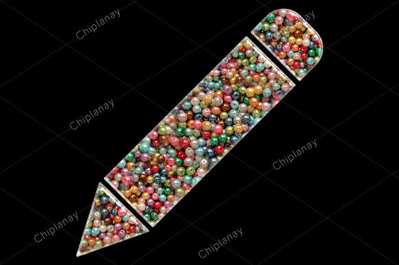 Pen Pencil Beads Colorful Embroidery Review