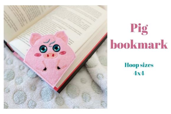 Pig Corner Bookmark Embroidery Review