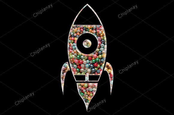 Rocket Shuttle Beads Colorful Embroidery Review