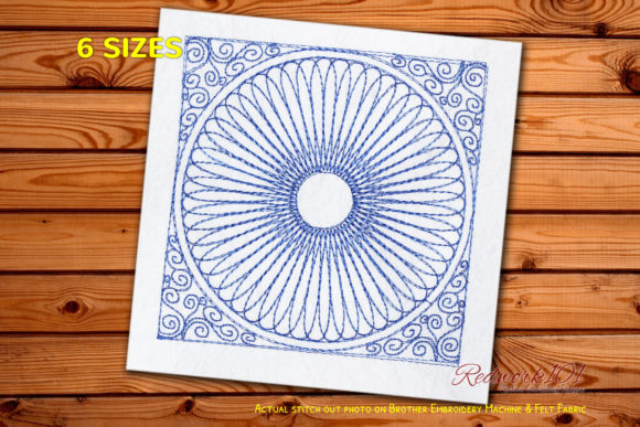 Round Design Redwork Design Review