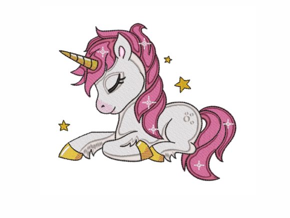 Sleepy Unicorn Embroidery Review