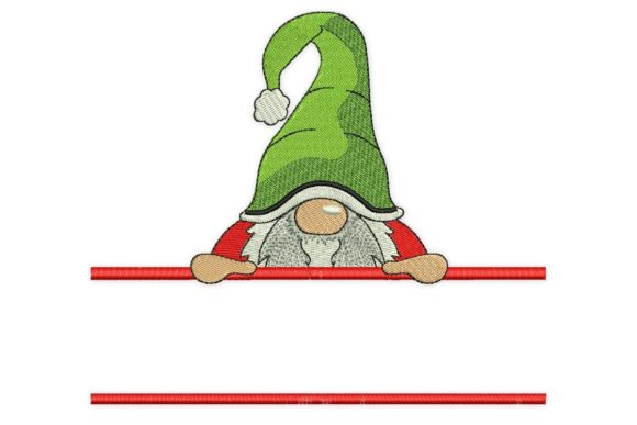 Split Christmas Gnome Embroidery Review