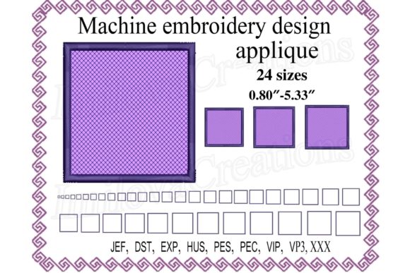 Square Applique Review for Handmade Gifts
