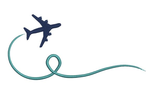 Trip Journey Flight Travel Embroidery Review