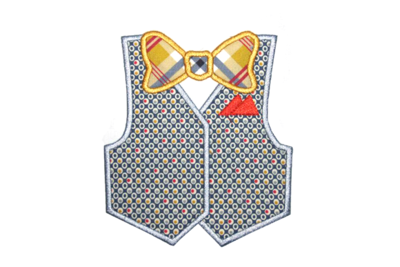 Vest and Bow Tie Applique Review for Seasonal Use